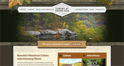 Desktop Screenshot of lodginginhockinghills.com